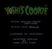 Image n° 4 - screenshots  : Yoshi's Cookie